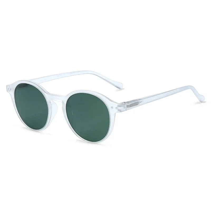 Retro Sunglasses Small Round Frame UV400 Men Women Vintage Goggles Shade - Image 5