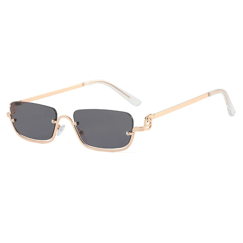 Robust men's sunglasses – square metal frame, UV protection, for leisure and travel - Image 12