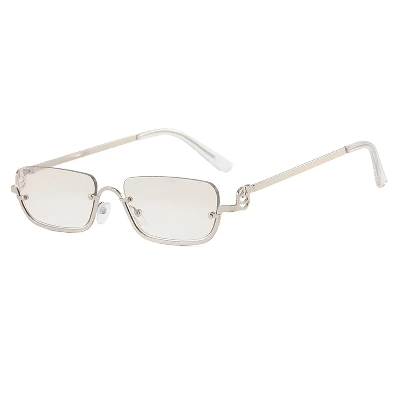 Robust men's sunglasses – square metal frame, UV protection, for leisure and travel - Image 9