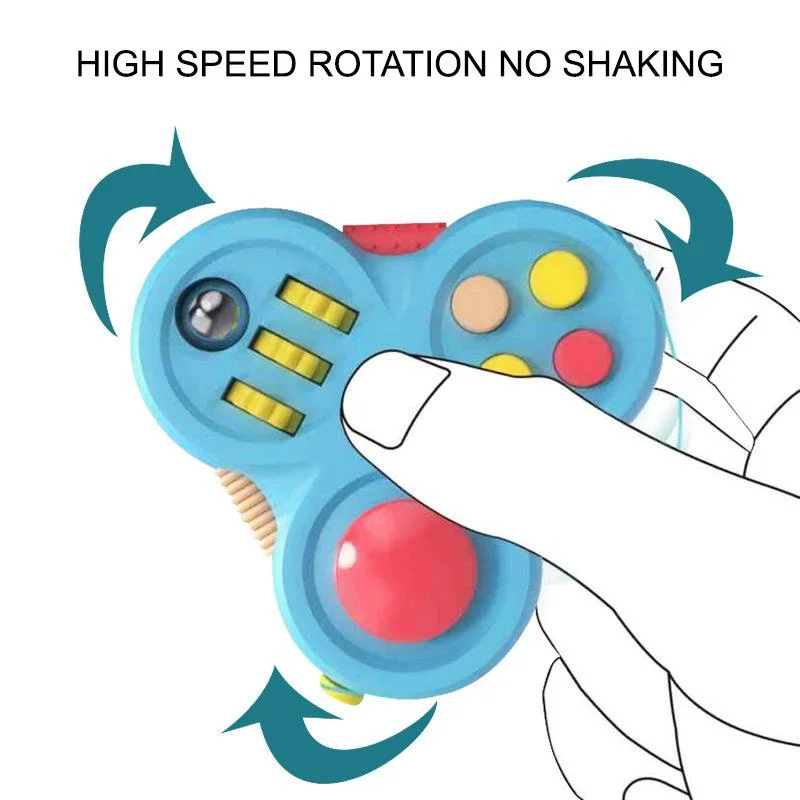 Fidget Toy Rotating Magic Spinner Calming Focus 2025 - Image 2