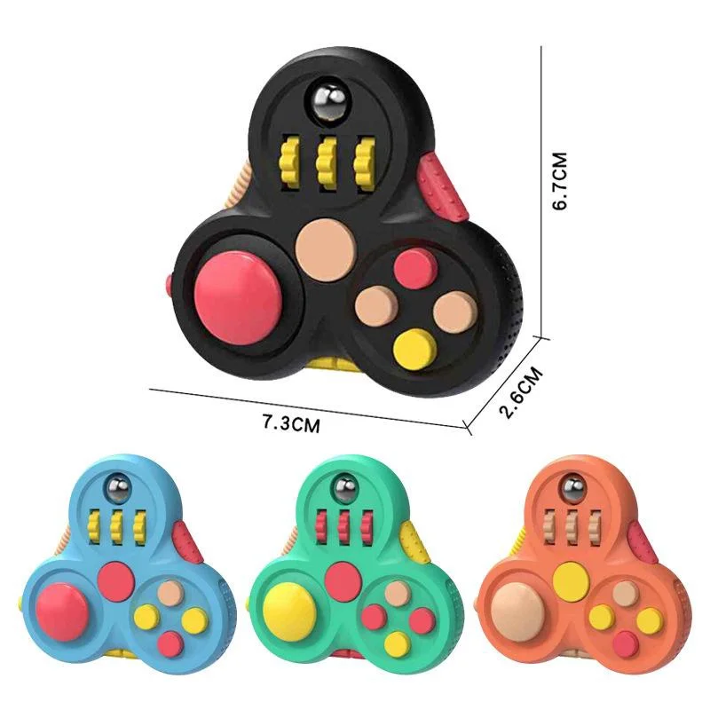 Fidget Toy Rotating Magic Spinner Calming Focus 2025 - Image 4