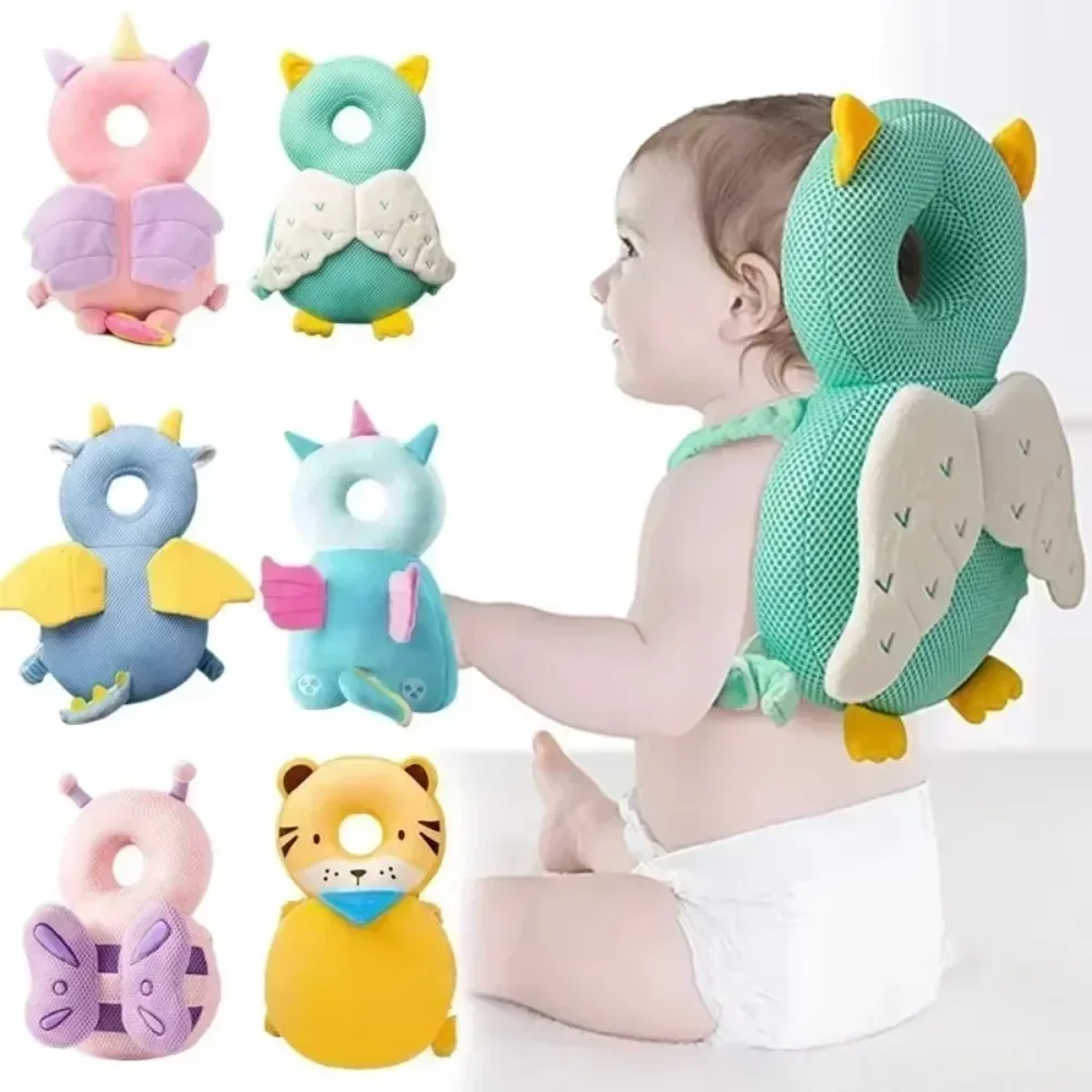 Security Protective Headgear Pillow for Baby Safety, Cute Cushion Anti-Fall Edge Protector - Image 17
