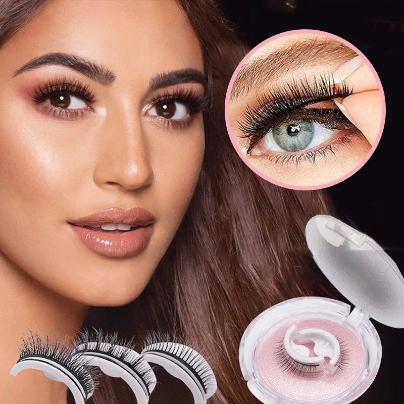 Self Adhesive Reusable Eyelashes Natural Look Fall 2025