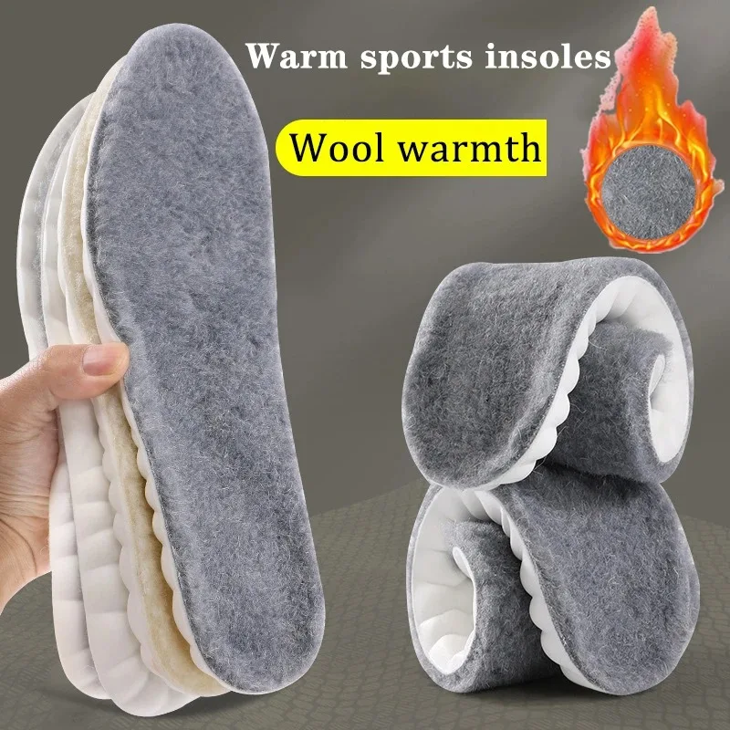 Self Heated Insoles Real Cashmere 4D Cloud Thermal Winter 2025 Arch Support Anti Odor - Image 5