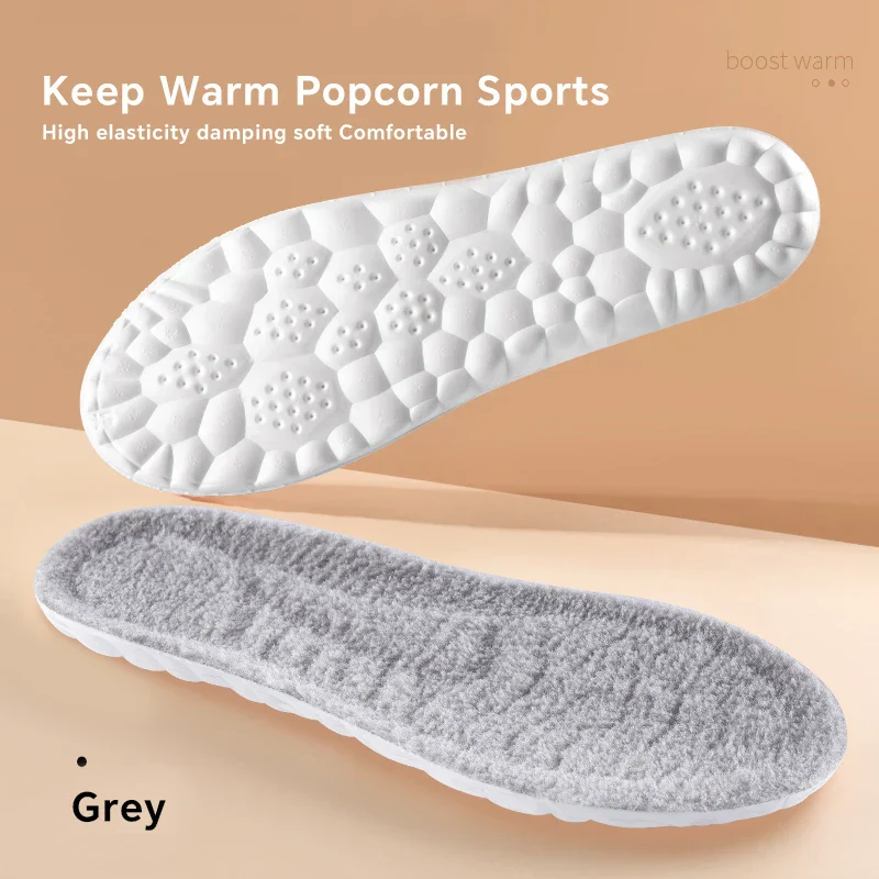 Self Heated Insoles Real Cashmere 4D Cloud Thermal Winter 2025 Arch Support Anti Odor - Image 7