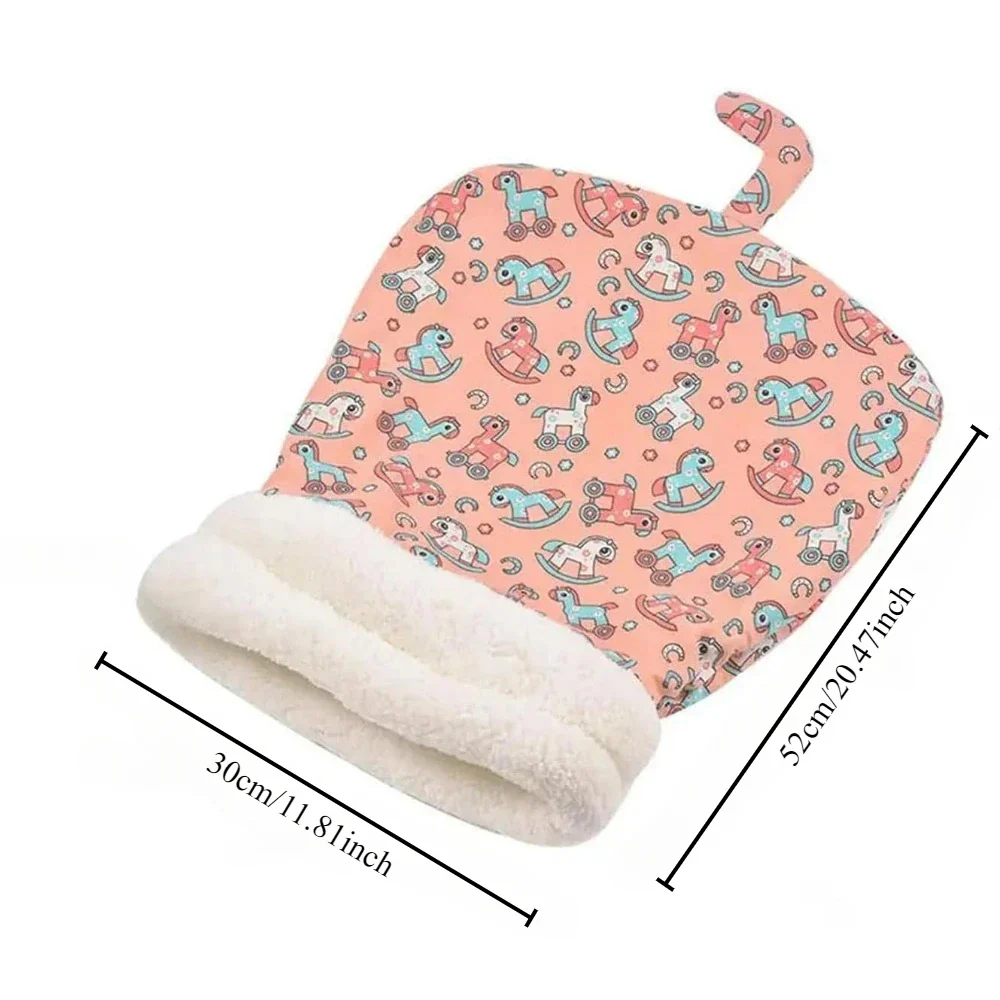 Self Warming Cat Bed - Soft Plush Cat Sleeping Bag for Indoor Cats, Cozy Nest for Small Pets - Image 2