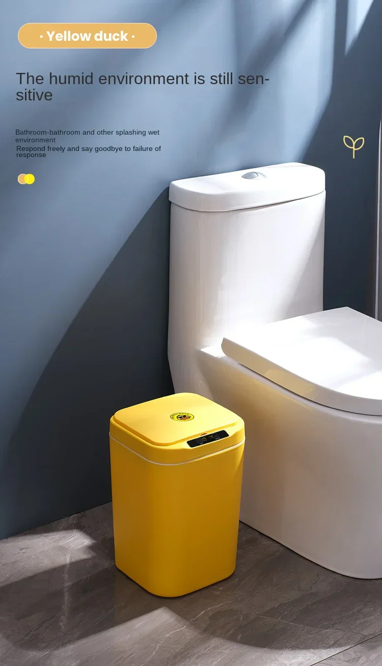 Sensor Trash Can Automatic Waste Bin Home 2025 Hands Free - Image 13