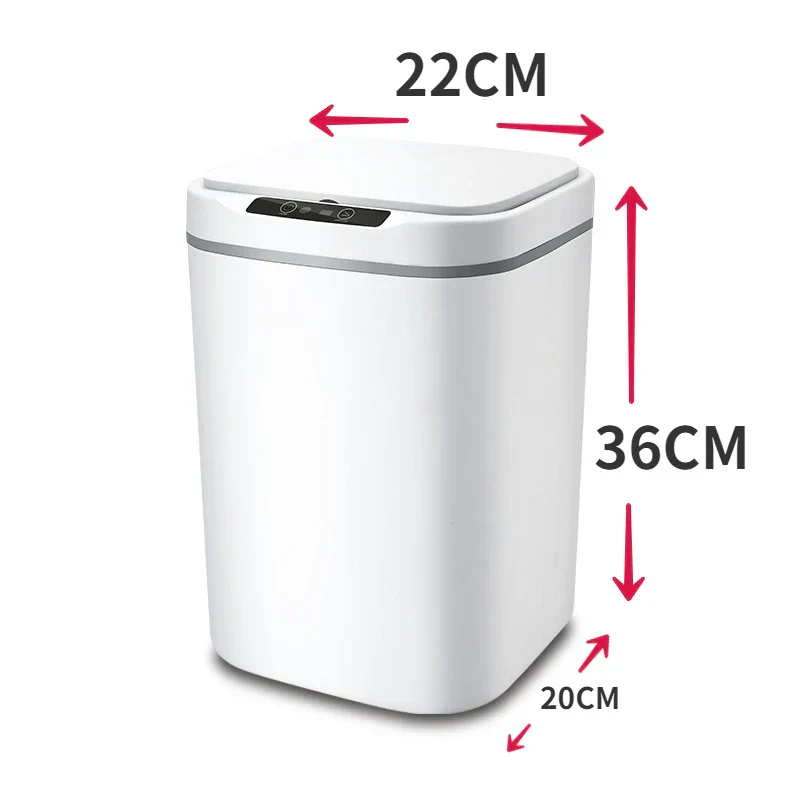 Sensor Trash Can Automatic Waste Bin Home 2025 Hands Free - Image 16