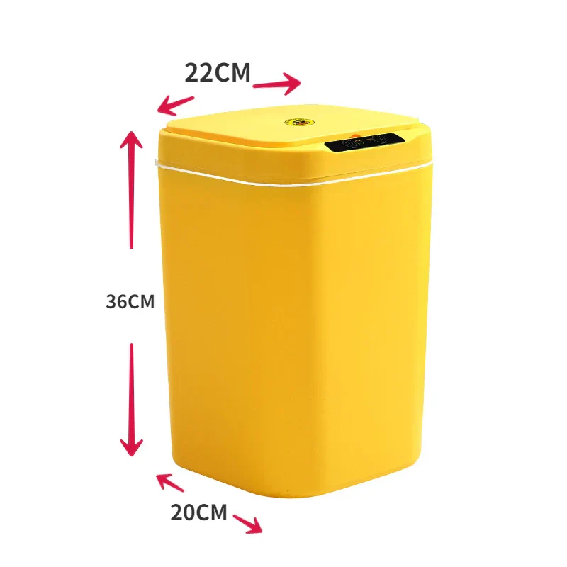Sensor Trash Can Automatic Waste Bin Home 2025 Hands Free - Image 18