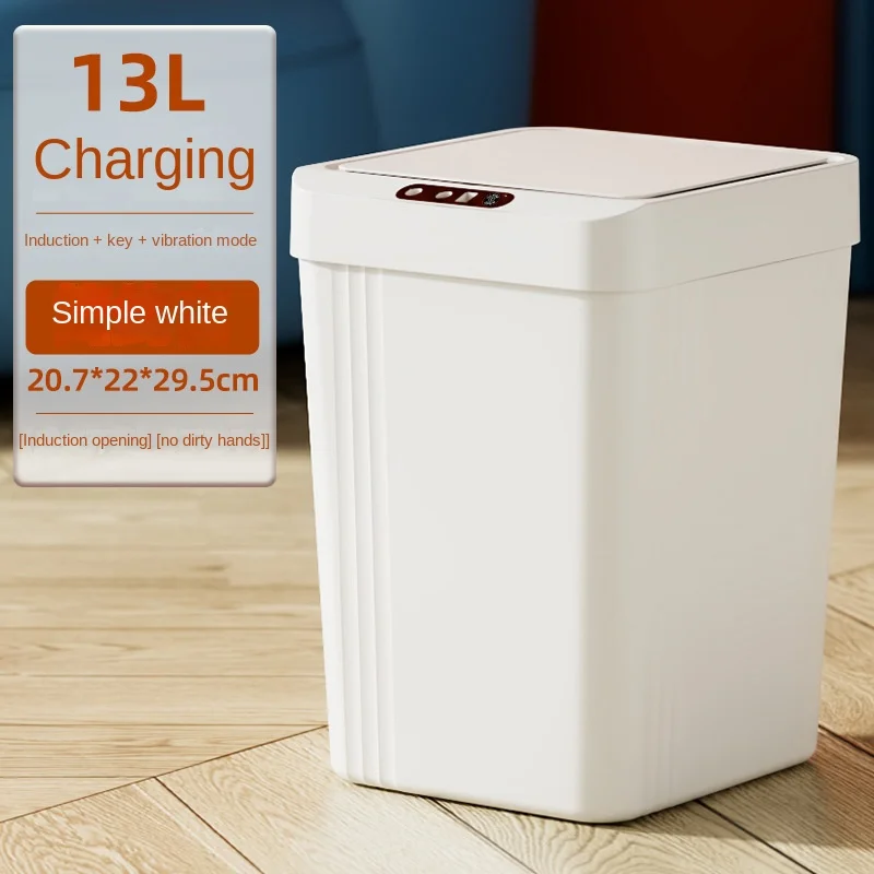 Sensor Trash Can Automatic Waste Bin Home 2025 Hands Free - Image 3