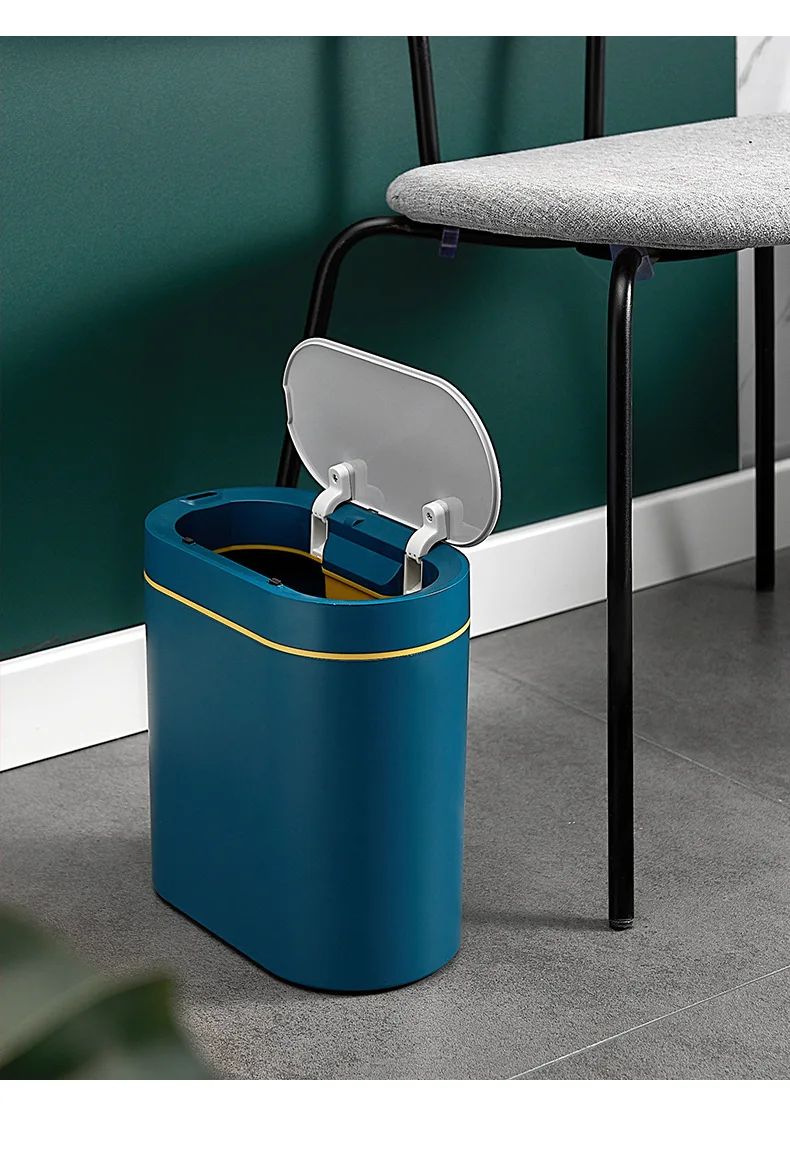Sensor Trash Can Touchless 8L Kitchen Bathroom Bin Compact - Image 22