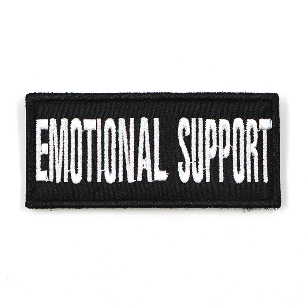 Service Dog Patch Black Harness Label Hook And Loop Fasteners Fall 2025 Easy On Off For Quick Identification - Image 7