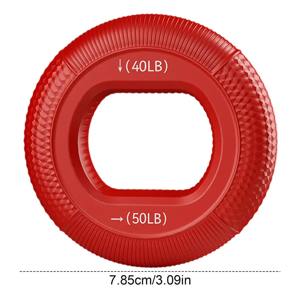 Silicone Hand Grip Strengthener Rings - Adjustable Fitness Equipment for Muscle Training - Image 10