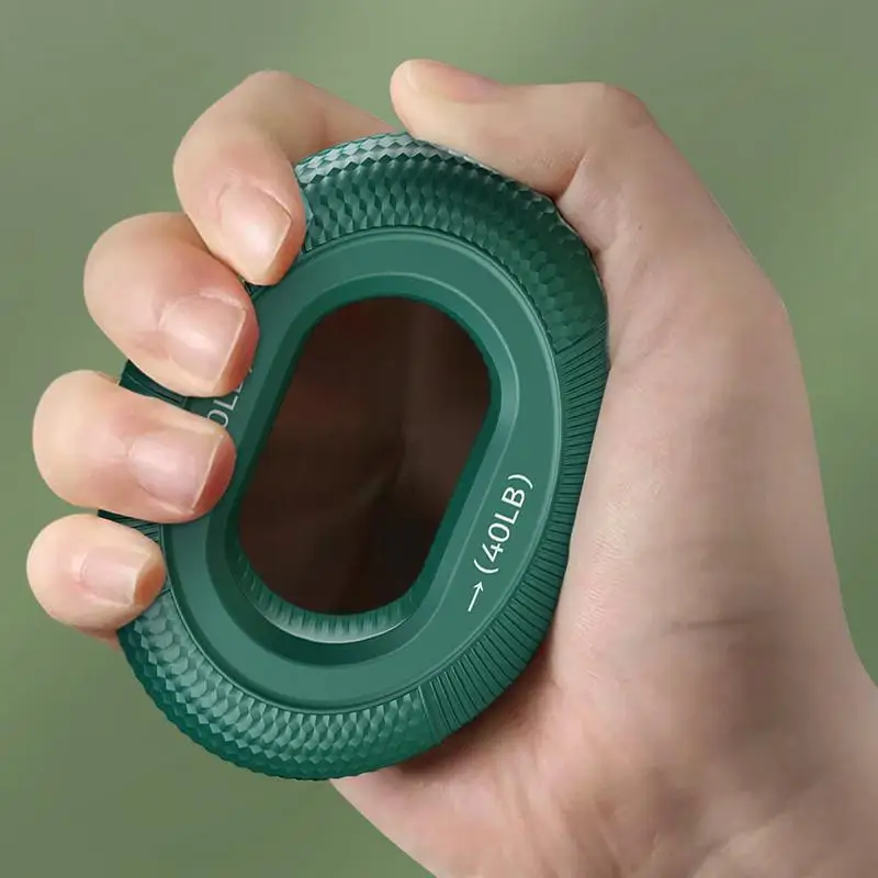 Silicone Hand Grip Strengthener Rings - Adjustable Fitness Equipment for Muscle Training - Image 4