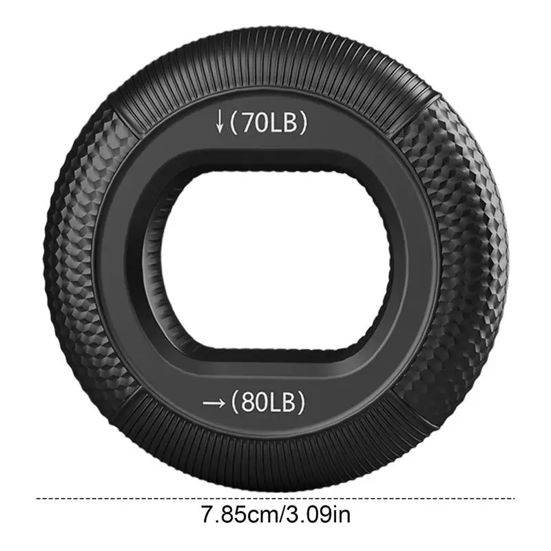 Silicone Hand Grip Strengthener Rings - Adjustable Fitness Equipment for Muscle Training - Image 6