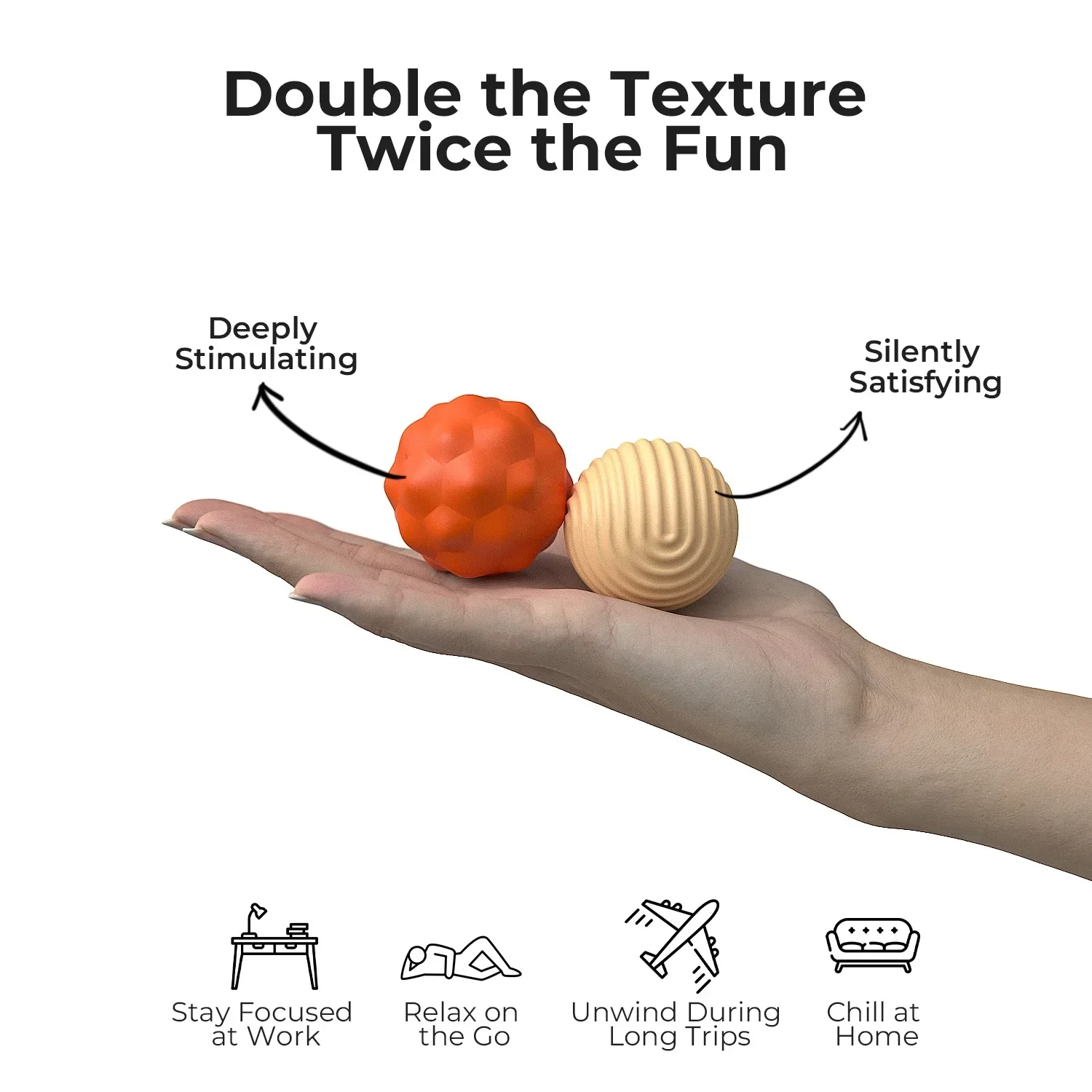 Silicone Magnetic Sensory Balls Fidget Toy Stress Relief - Image 25