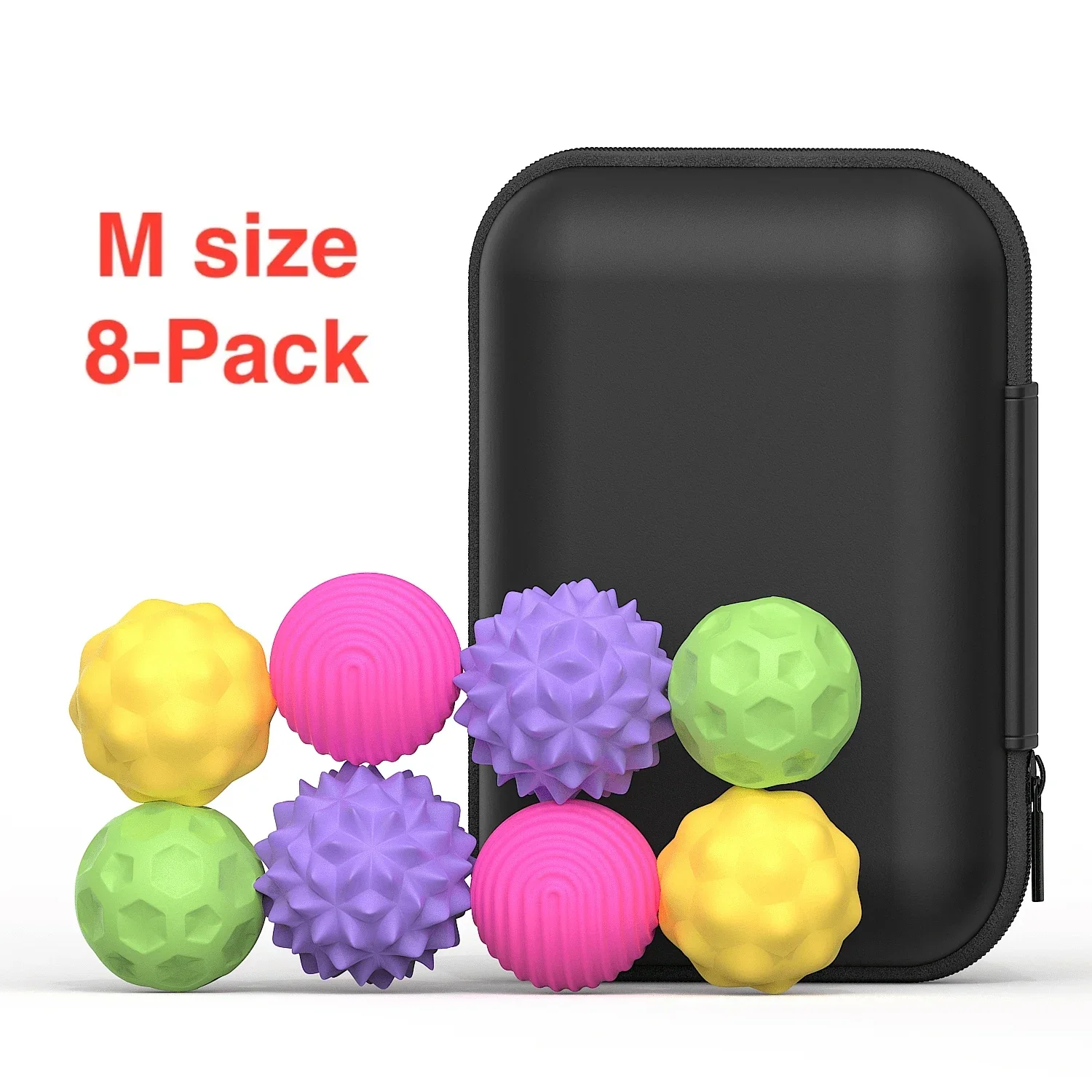 Silicone Magnetic Sensory Balls Fidget Toy Stress Relief - Image 34