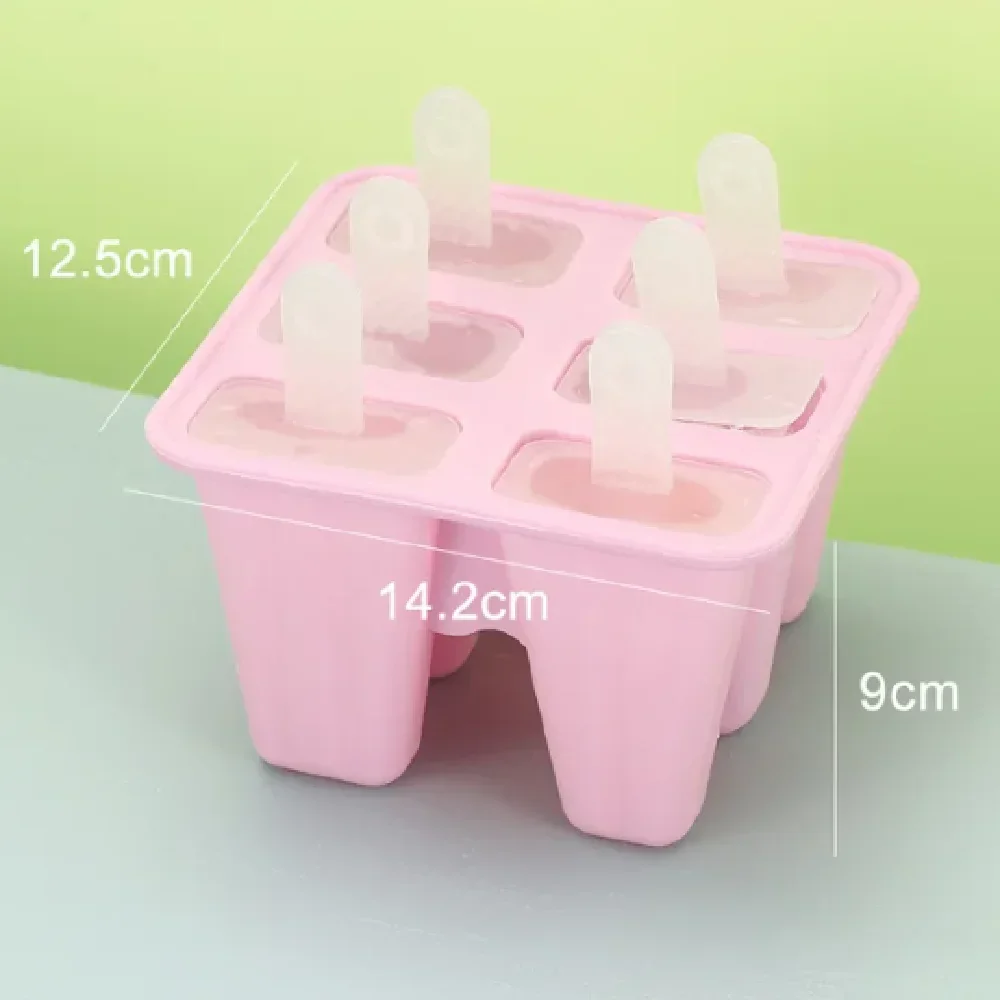 Silicone Popsicle Molds Set of 10, BPA Free Easy Release Ice Pop Maker, Reusable and Dishwasher Safe - Image 10