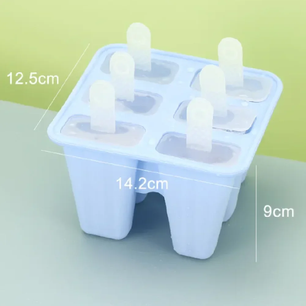 Silicone Popsicle Molds Set of 10, BPA Free Easy Release Ice Pop Maker, Reusable and Dishwasher Safe - Image 8