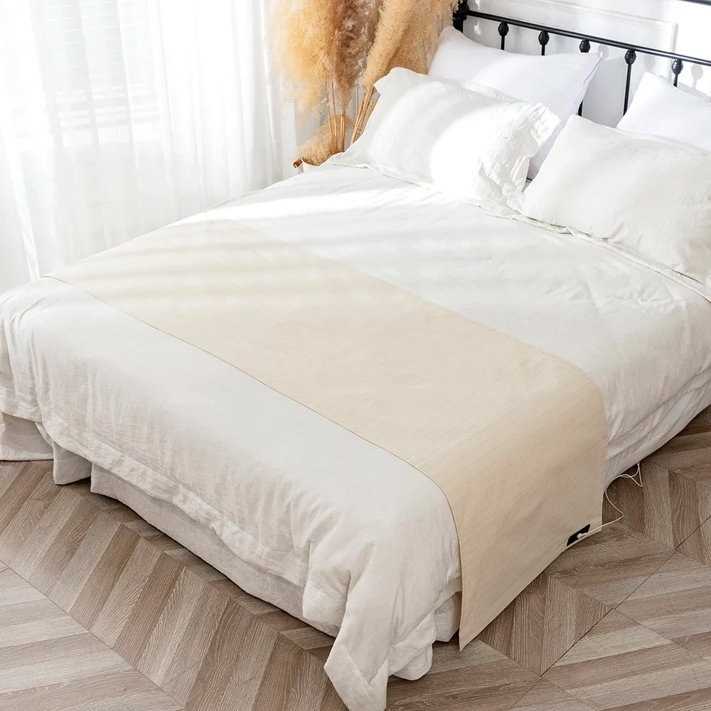 Grounding Earthing Bed Sheet With 4m Conductive Cable