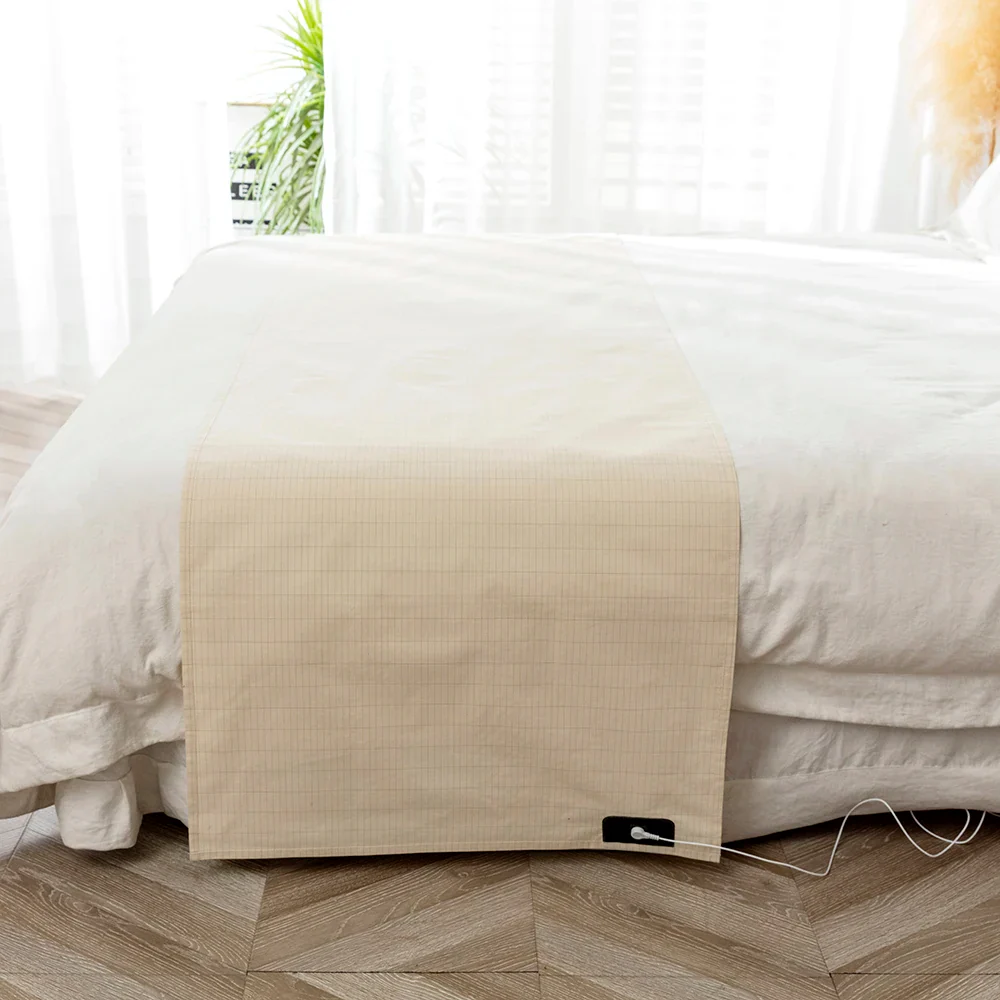 Grounding Earthing Bed Sheet With 4m Conductive Cable - Image 5