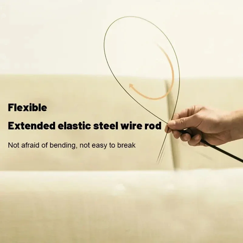 Simulated Bird Cat Toys - Upgraded Feather Teasing Stick, Long Rod with Steel Wire, Cat Safe Fun - Image 5