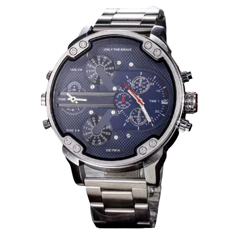 Sleek men's chronograph watch – sophisticated design, stainless steel, for business occasions - Image 11