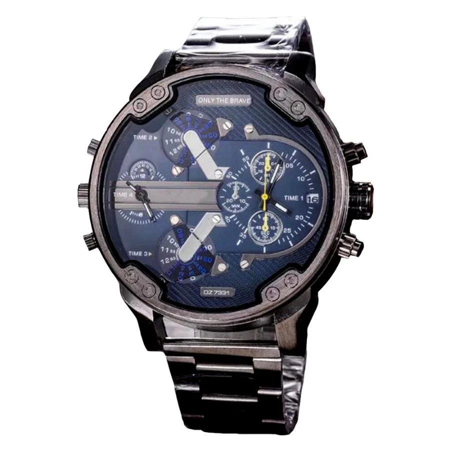 Sleek men's chronograph watch – sophisticated design, stainless steel, for business occasions - Image 13