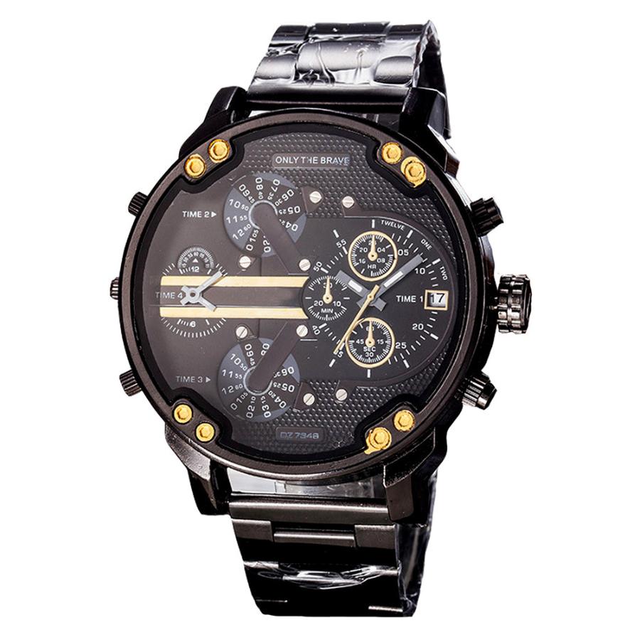 Sleek men's chronograph watch – sophisticated design, stainless steel, for business occasions - Image 8