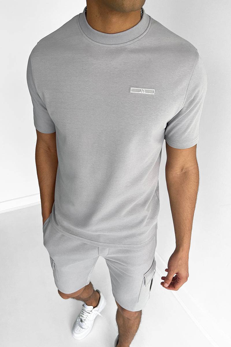 Slim Fit Leisure Set for Men with Cargo Shorts, Premium 100% Cotton Fabric, Tailored Design, Comfortable Everyday Wear - Image 7