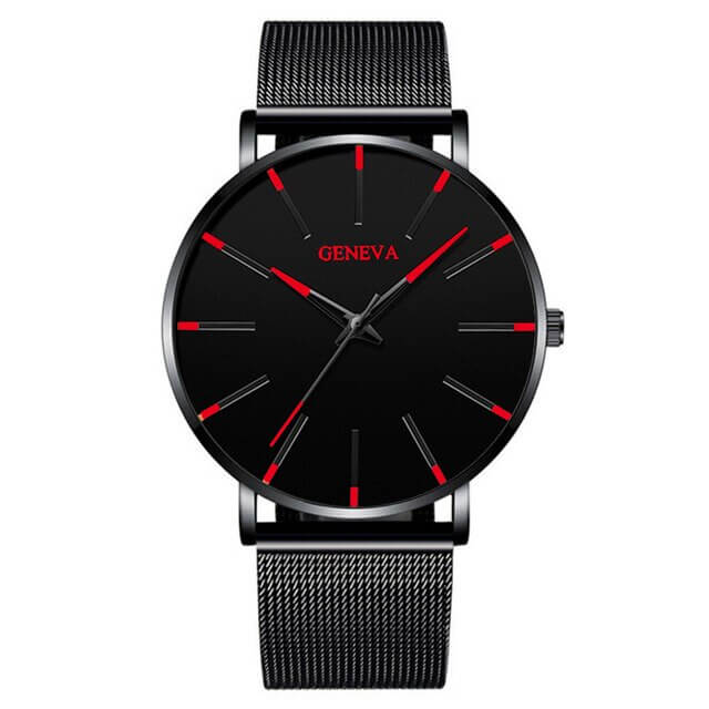 Slim men’s business watch – minimalist design, stainless steel, for everyday and formal occasions - Image 11