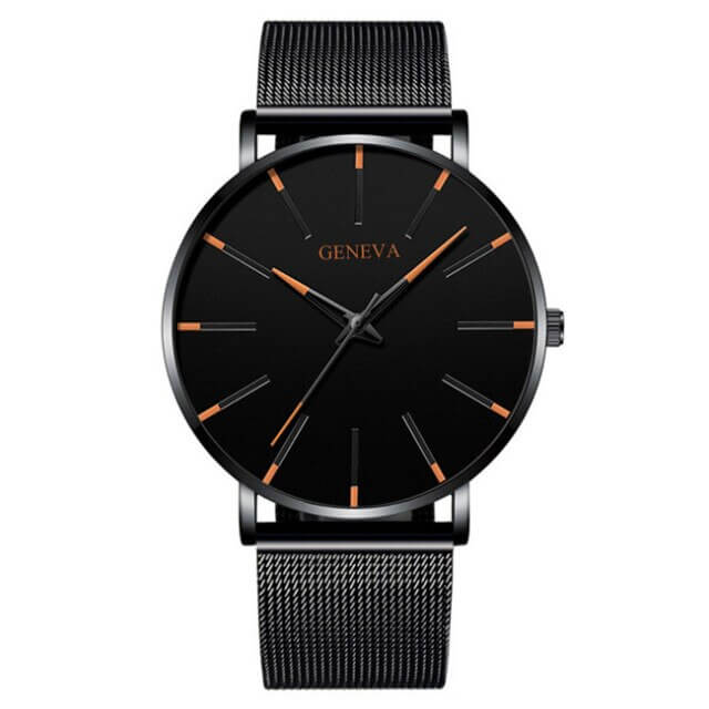 Slim men’s business watch – minimalist design, stainless steel, for everyday and formal occasions - Image 12