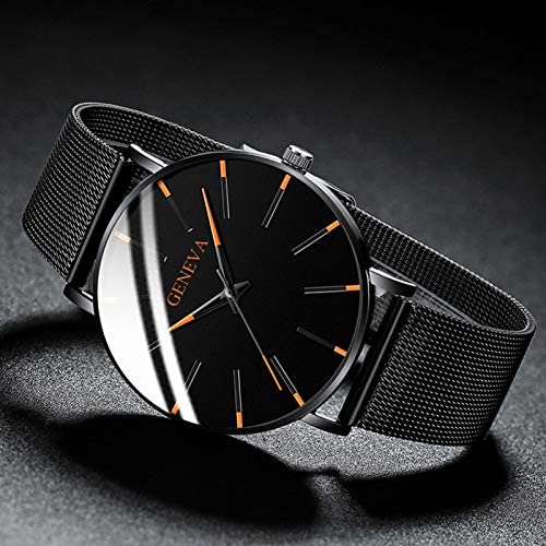 Slim men’s business watch – minimalist design, stainless steel, for everyday and formal occasions - Image 7