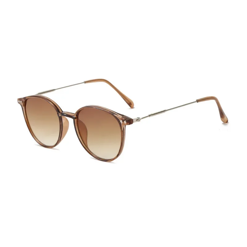 Small Round Cat Eye Sunglasses Set for Women and Men - Vintage Skinny Eyewear, 2 Pairs - Image 5