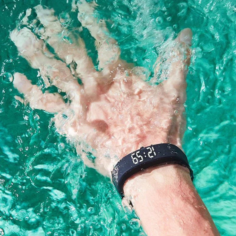 Smart Bracelet Fitness Tracker LED Digital Waterproof Pedometer Alarm Activity Monitoring Summer Essentials 2026 - Image 4