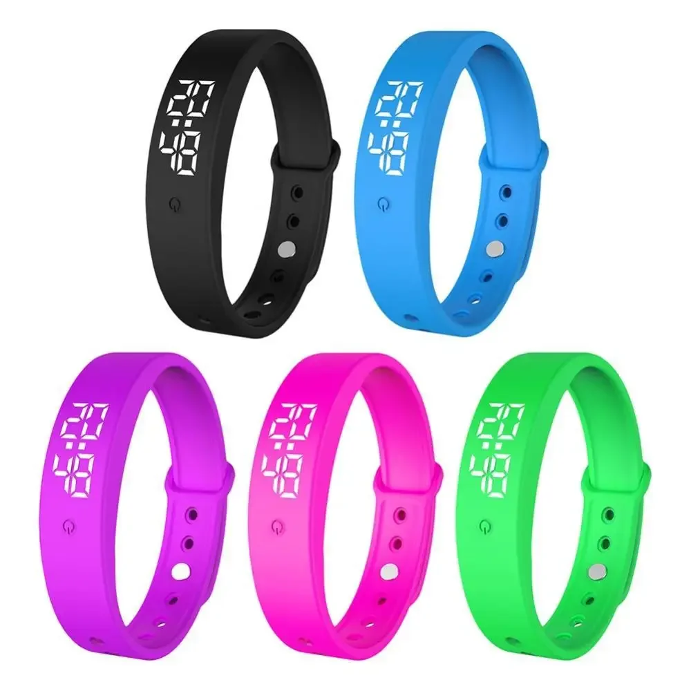 Smart Bracelet Silicone Band Fitness Tracker Waterproof Body Temperature Monitor Vibration Alarm Spring 2026 Trend - Image 6
