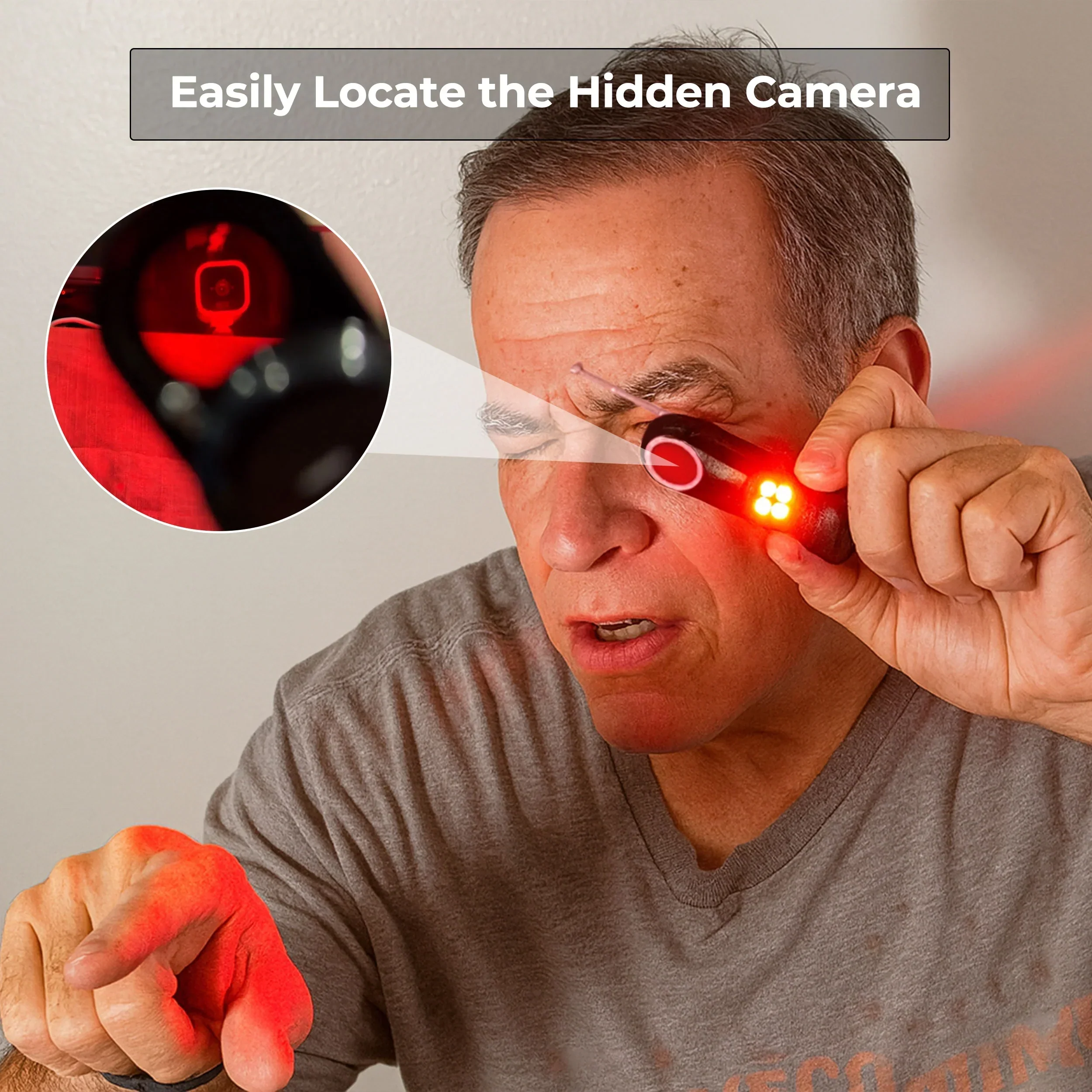Smart Camera GPS Detector Compact Privacy Protector - Image 2