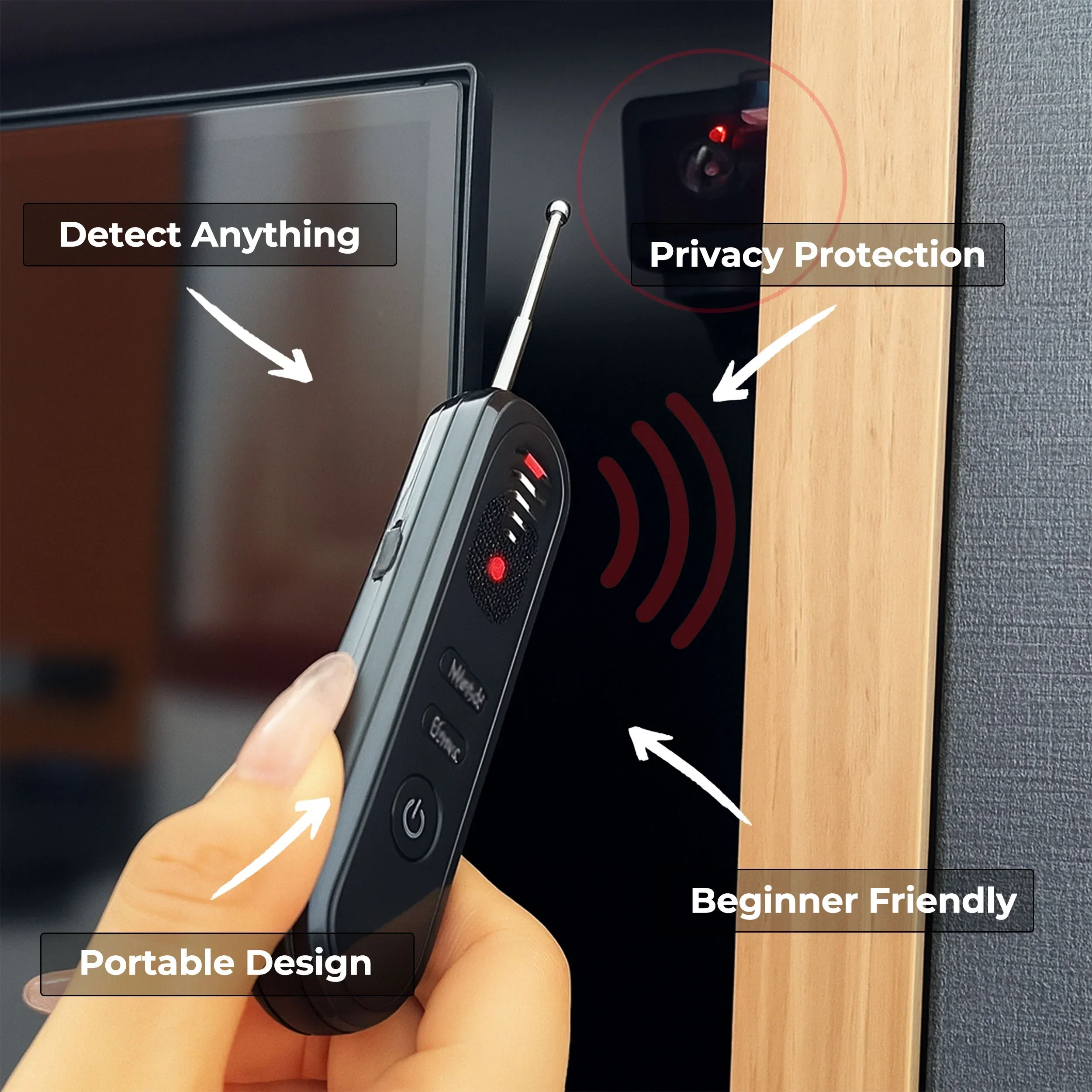 Smart Camera GPS Detector Compact Privacy Protector - Image 4