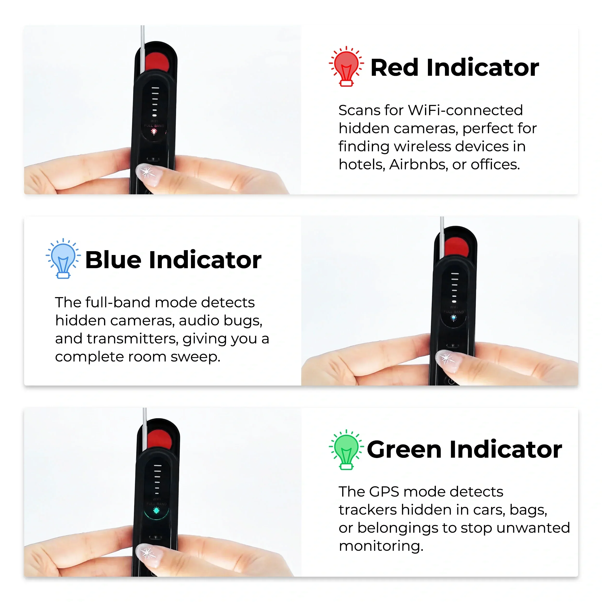 Smart Camera GPS Detector Compact Privacy Protector - Image 6