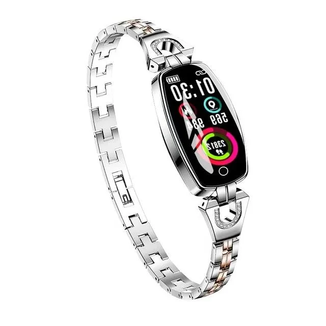 Smart Fitness Bracelet Waterproof Jewelry Fall 2025 HR BP