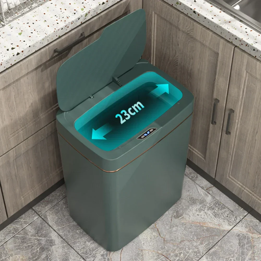 Smart Sensor Trash Can 15L 18L Touchless Quiet Waterproof - Image 14