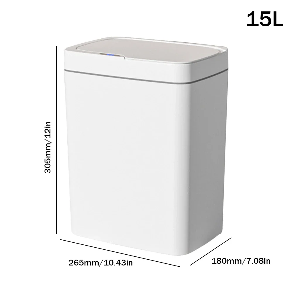 Smart Sensor Trash Can 15L 18L Touchless Quiet Waterproof - Image 21