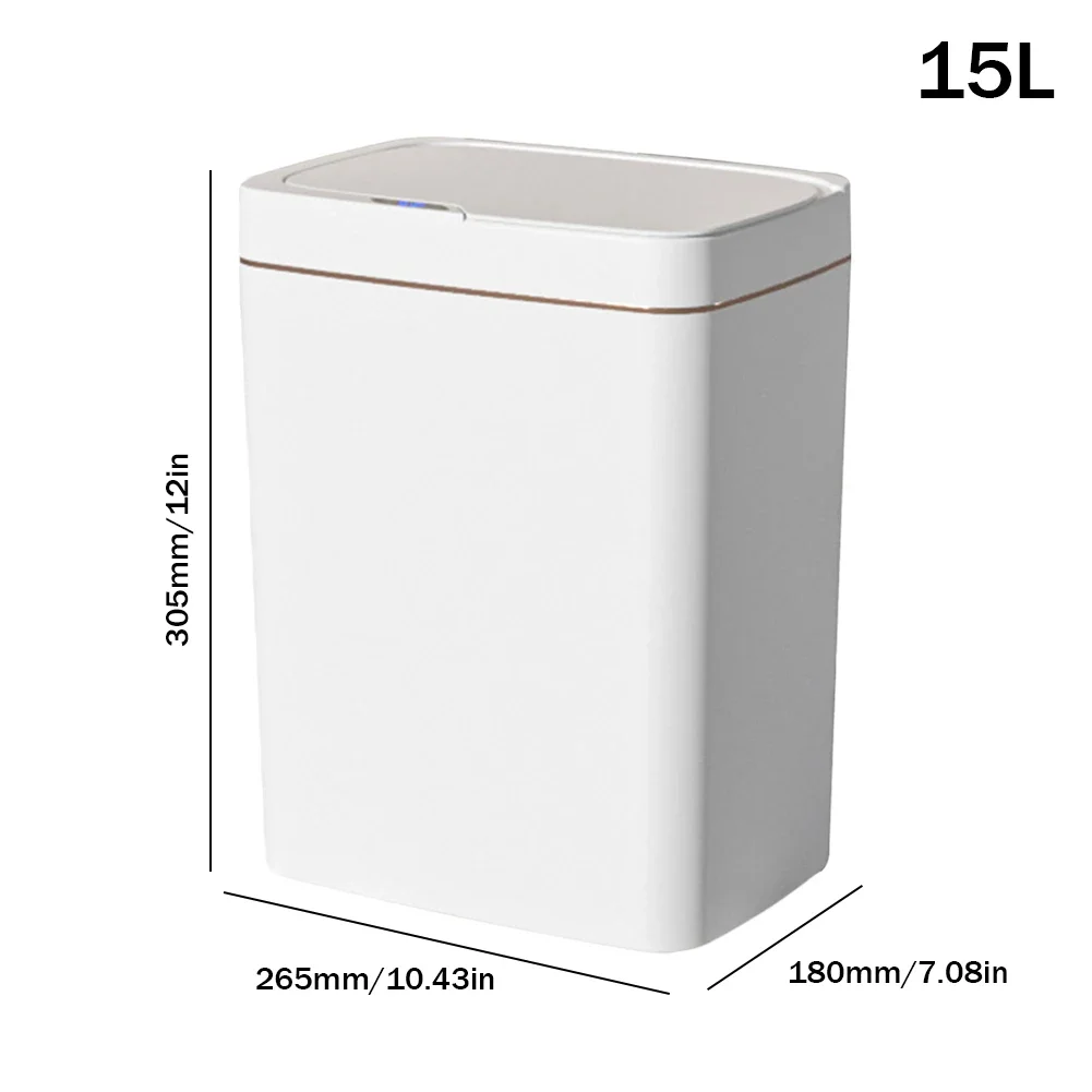 Smart Sensor Trash Can 15L 18L Touchless Quiet Waterproof - Image 22