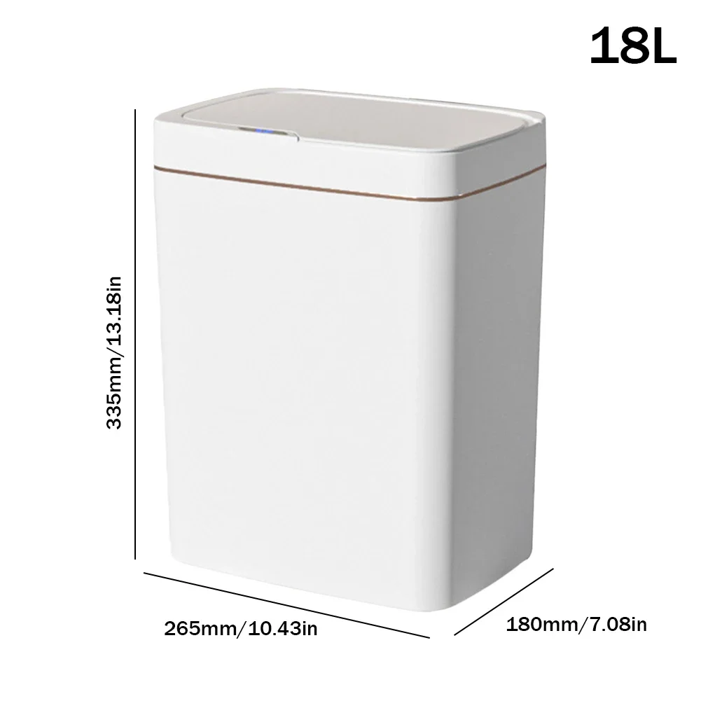 Smart Sensor Trash Can 15L 18L Touchless Quiet Waterproof - Image 28