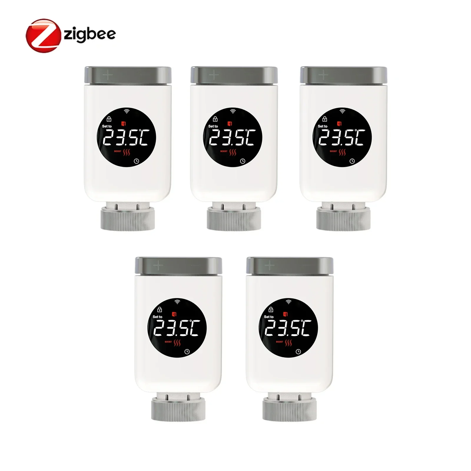 Smart Thermostat Radiator Valve TRV With WiFi ZigBee App Remote Control Energy Saving Fall 2025 - Image 13