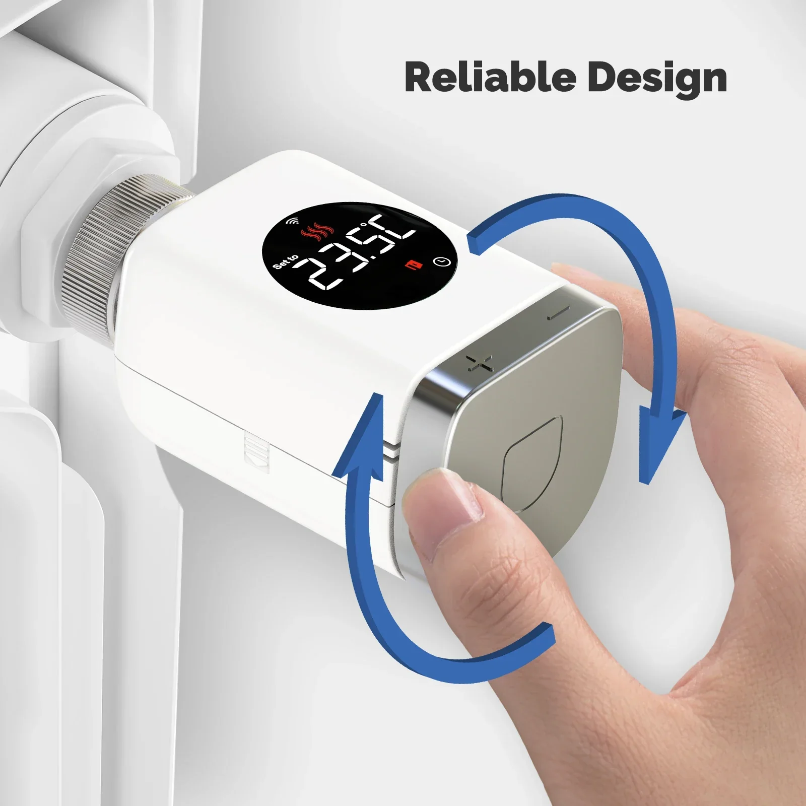 Smart Thermostat Radiator Valve TRV With WiFi ZigBee App Remote Control Energy Saving Fall 2025 - Image 4
