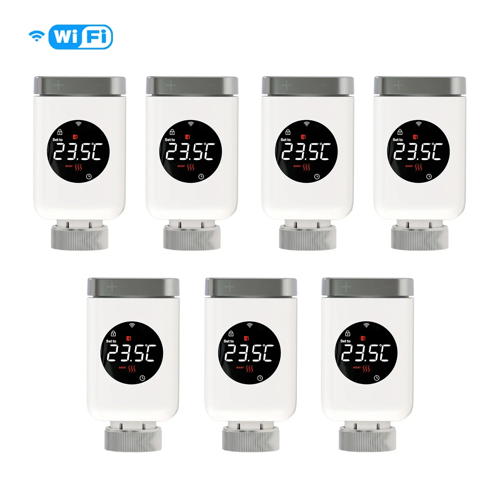 Smart Thermostat Radiator Valve TRV With WiFi ZigBee App Remote Control Energy Saving Fall 2025 - Image 7