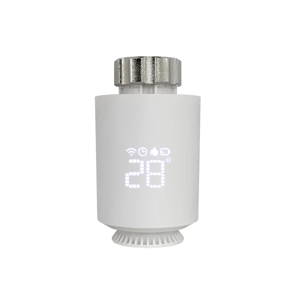 Smart Thermostat TRV Actuator ZigBee3.0 Radiator Valve Controller Voice Assistant Compatible Fall 2025 Gift