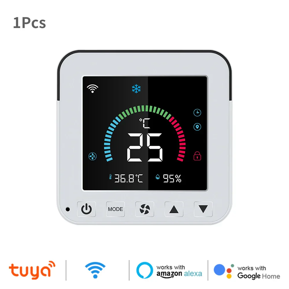 Smart Thermostat WiFi Infrared Controller For Air Conditioner Temperature Humidity Monitor Fall 2025 Home Automation - Image 9