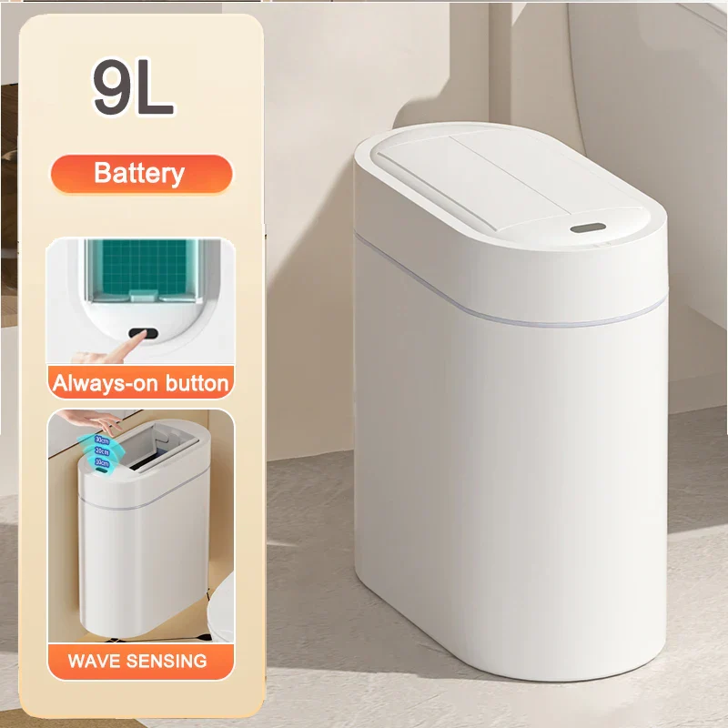 Smart Trash Can Wall Mount Automatic Narrow Bin 2025 - Image 11